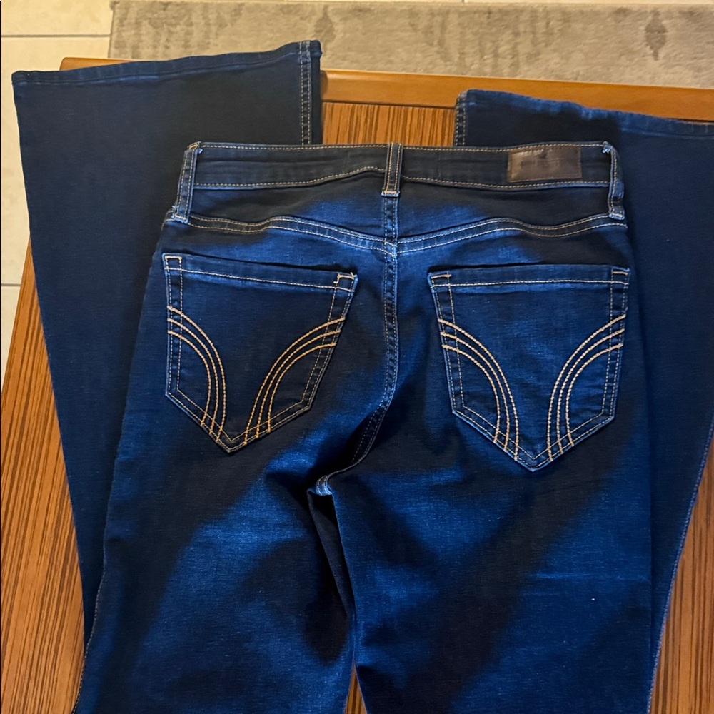Hollister Dark Blue Flare Jeans